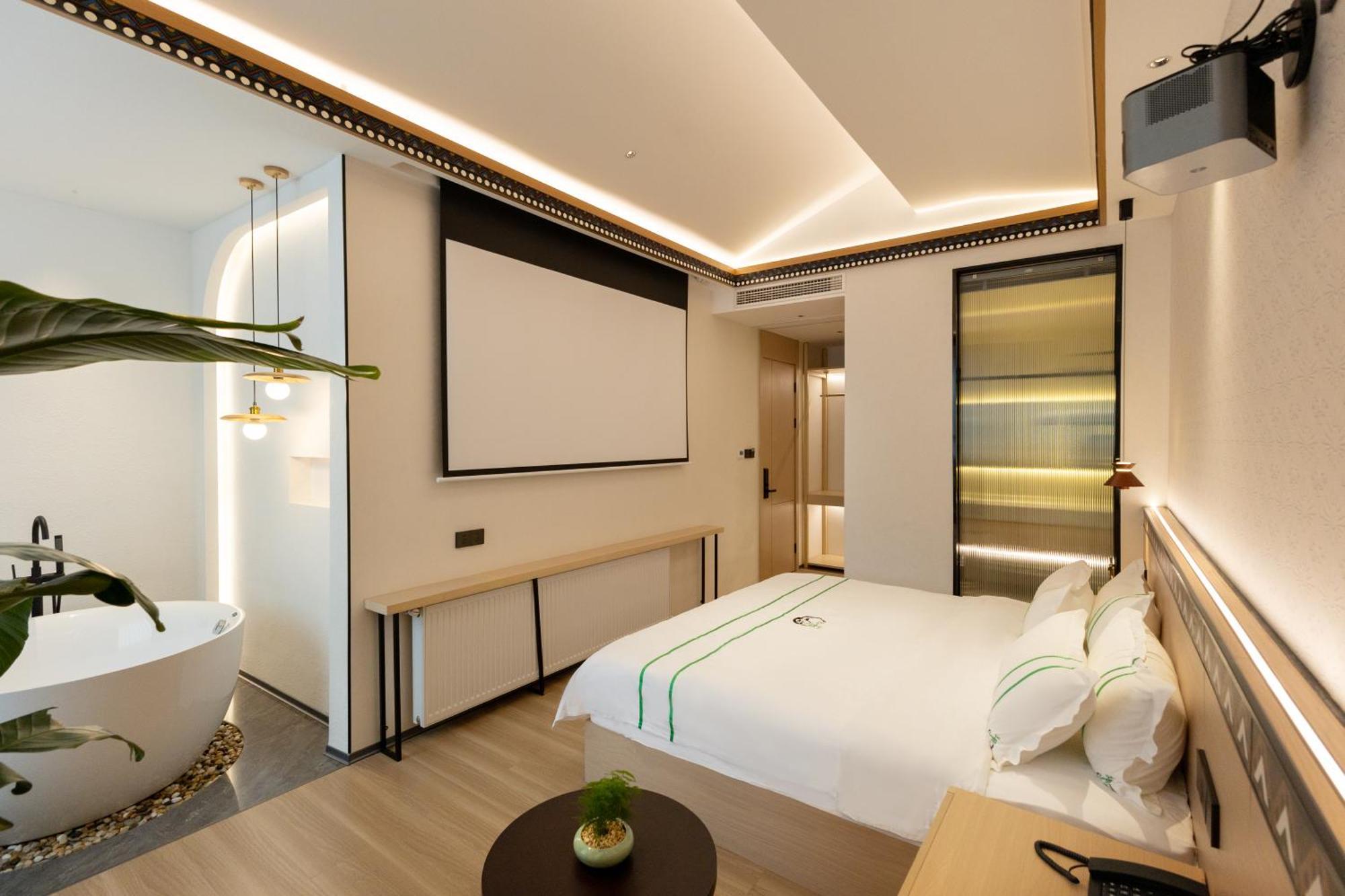 Xishu Garden Inn - Travel Agency Service - Car Rent Service - English Speaking Чънду Екстериор снимка